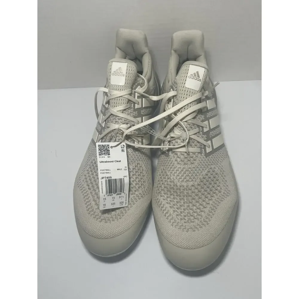 Adidas Ultraboost Men's Primeknit Football Cleats Grey/Granite JP7409 Brand New